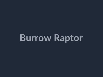 Burrow Raptor in Be Dino Roblox