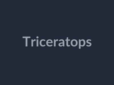 Triceratops in Be Dino Roblox